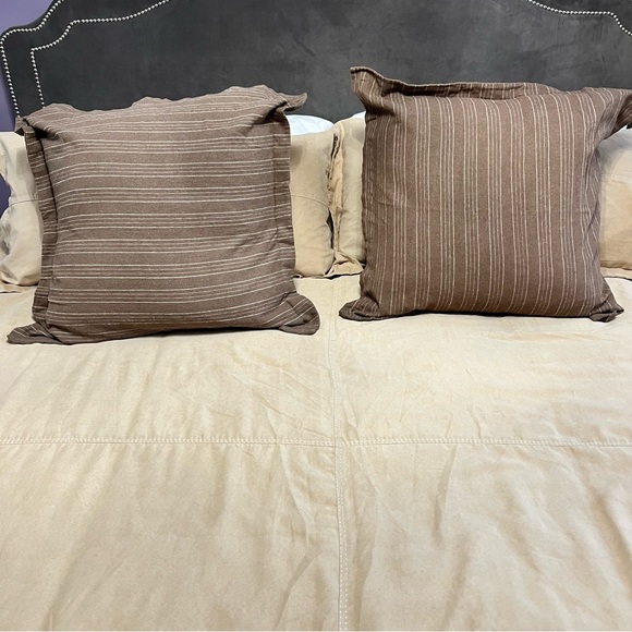 NWOT Nautica set of 2 Large Square Pillow Shams - Picture 3 of 16